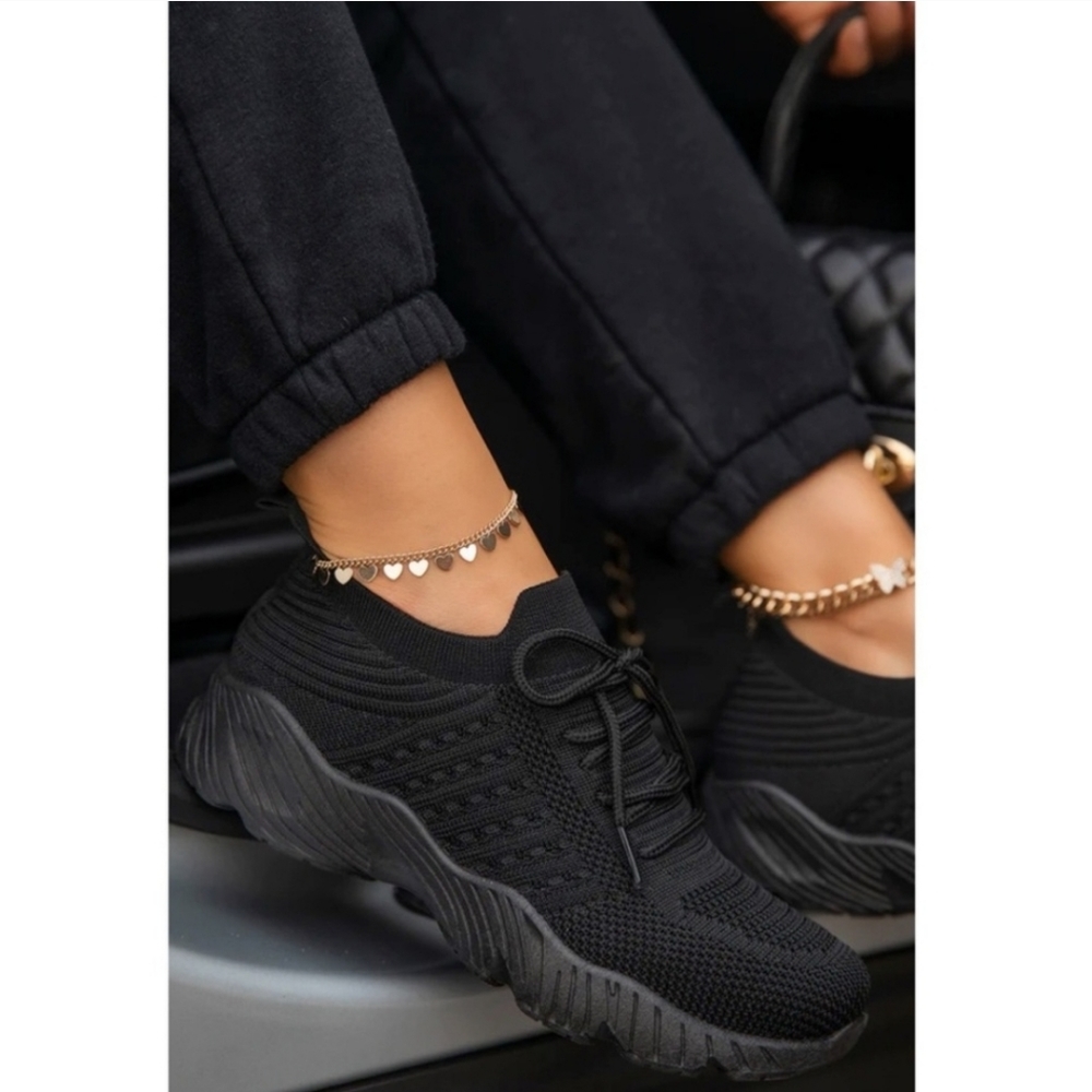 Black Fashion Sneakers